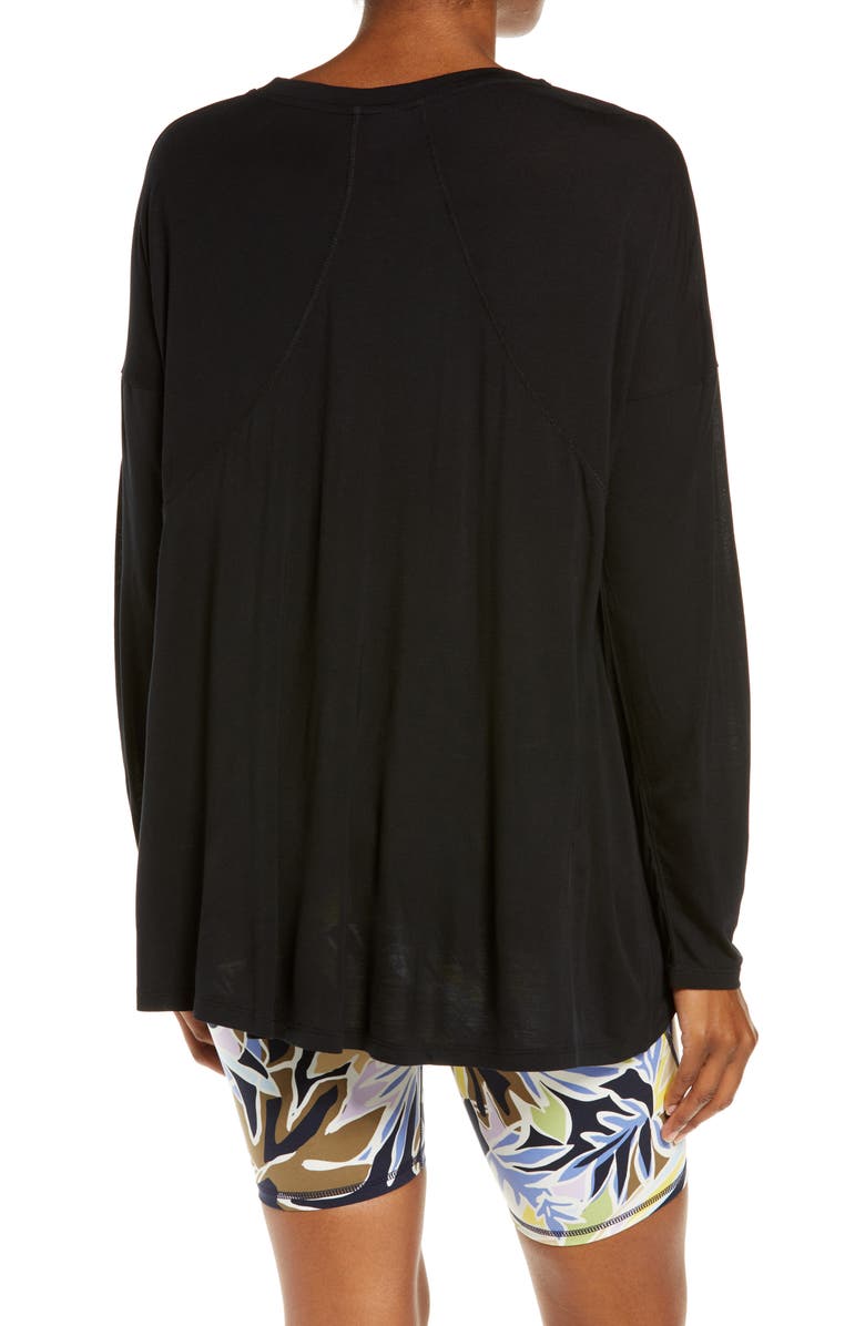 Sweaty Betty Easy Peazy Long Sleeve Shirt, Alternate, color,
