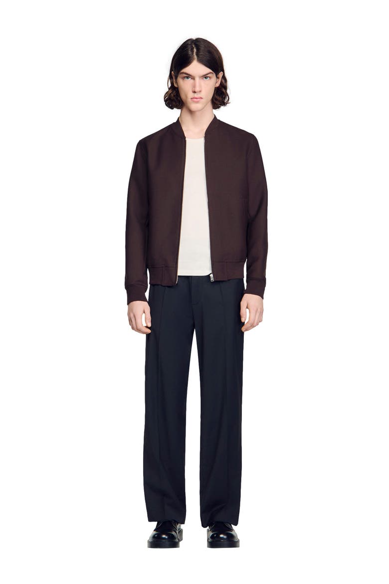 Zip-up jacket, Alternate, color, Chocolate