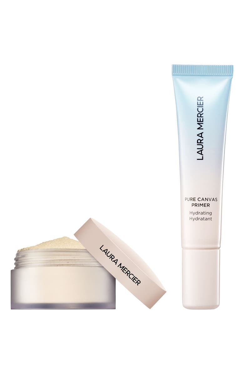 Laura Mercier Mini Prime + Set Makeup Set $53 Value, Alternate, color, 