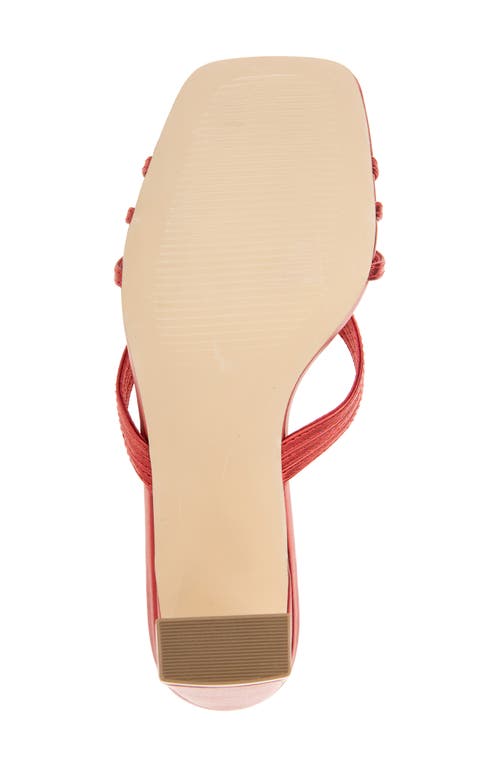 Xoxo Fanny Sandal In Lipstick