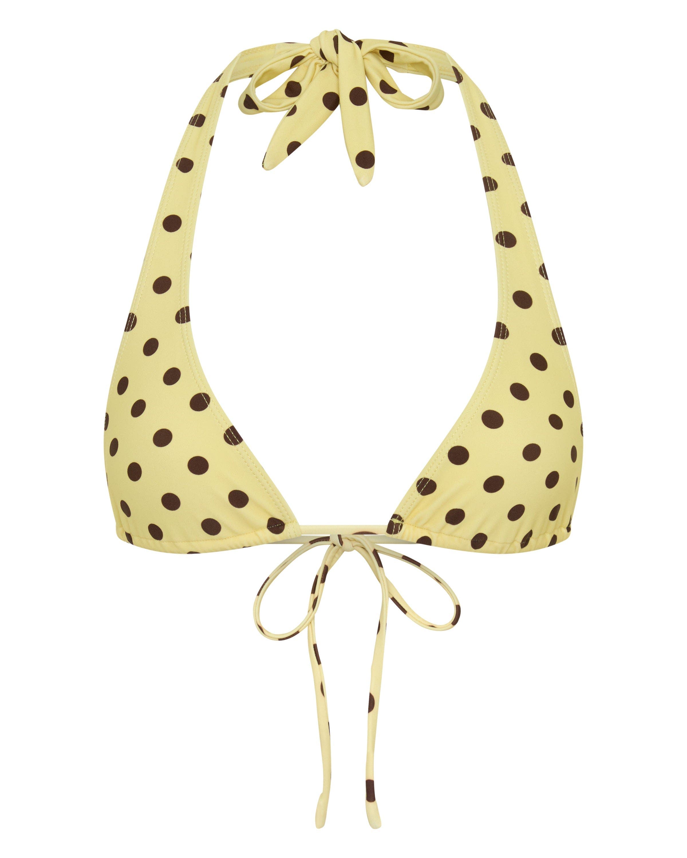 selected Yellow Polka
