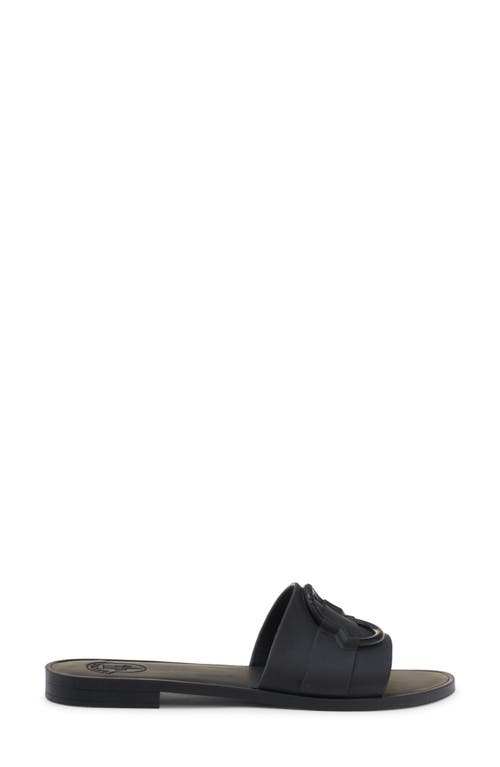 Moncler Mon Slides In Black
