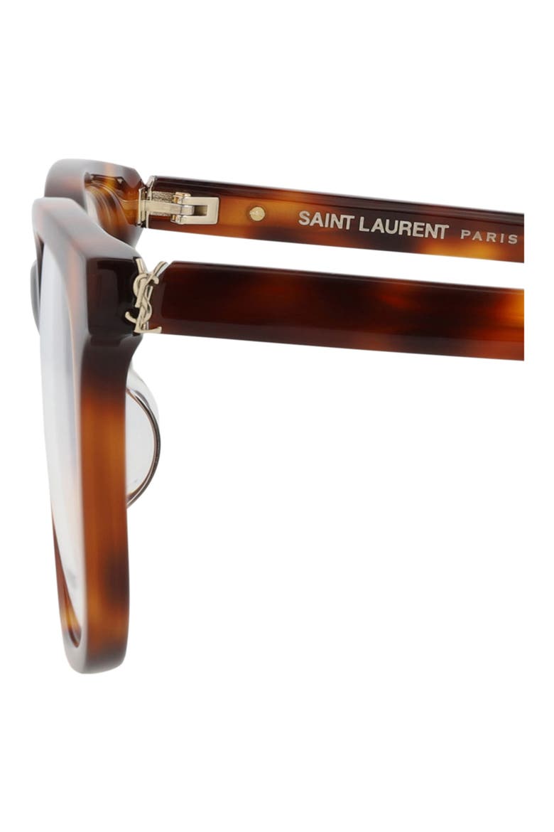 53mm Square Optical Frames, Alternate, color, HAVANA HAVANA TRANSPARENT