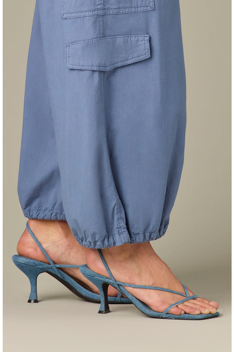 Skyrise High Waist Wide Leg Utility Pants, Alternate, color, STORMY BLUE