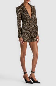 ALICE + OLIVIA Macey Notch Collar Blazer