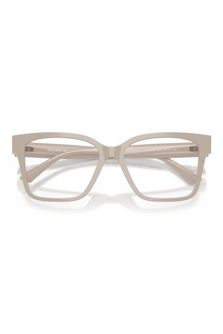 55mm Pillow Optical Glasses, Alternate, color, SAND / DEMO LENS