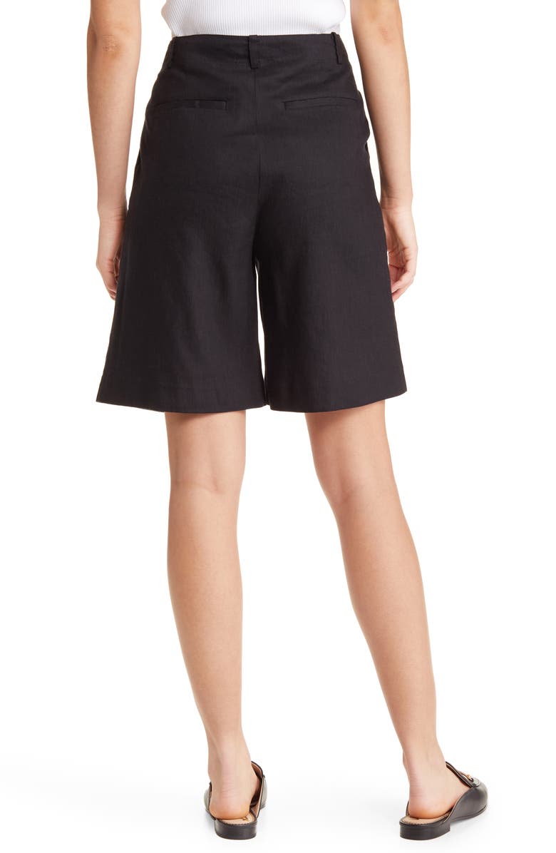 Nordstrom Wide Leg Linen Blend Shorts, Alternate, color,
