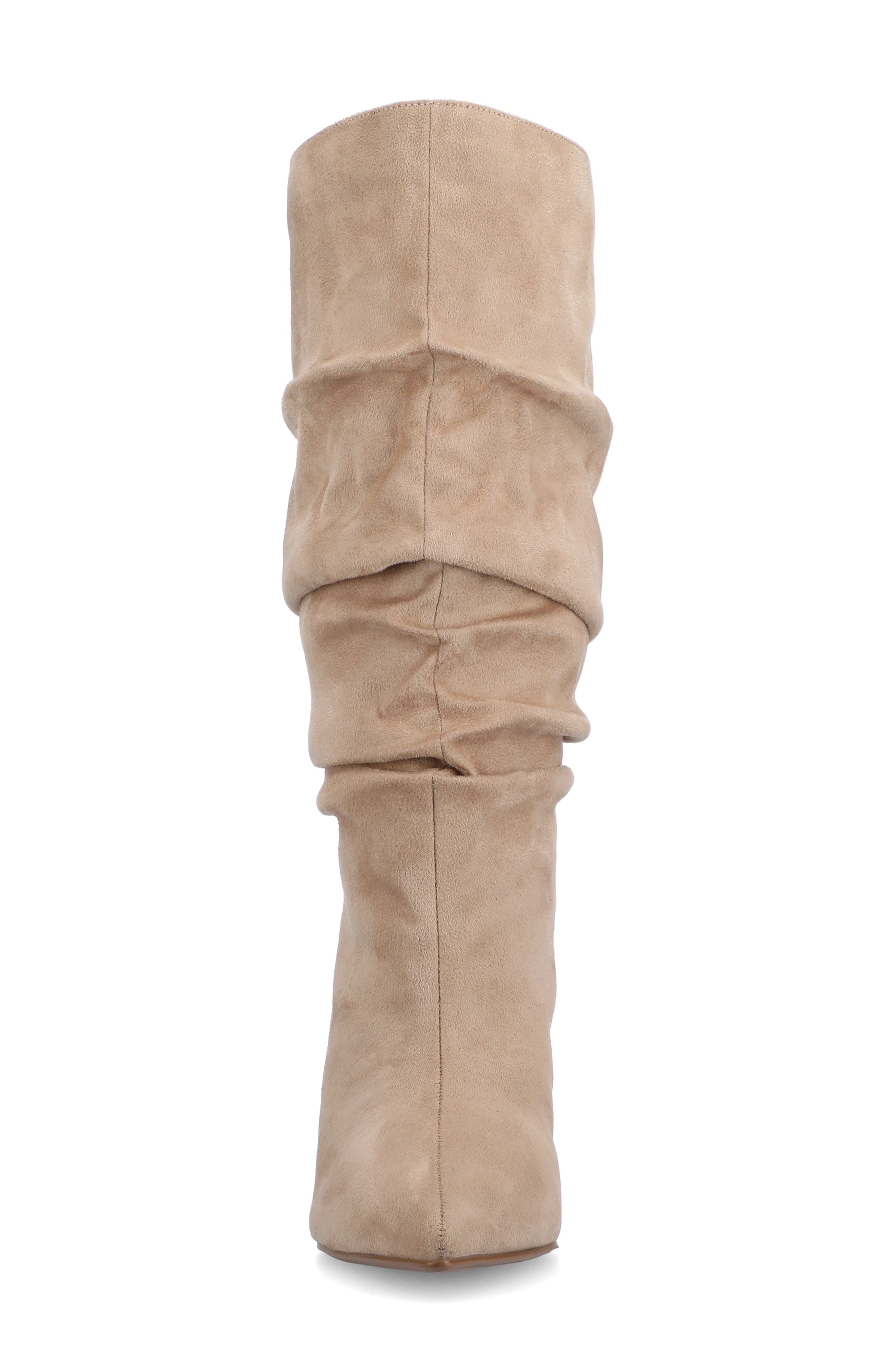 Journee Collection Sonnet Knee High Boot, Alternate, color, Taupe