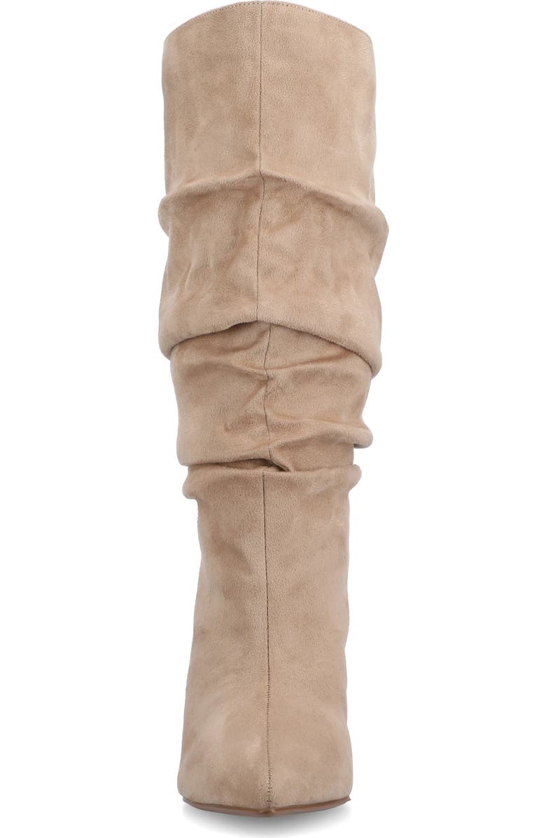 Journee Collection Sonnet Knee High Boot, Alternate, color, Taupe