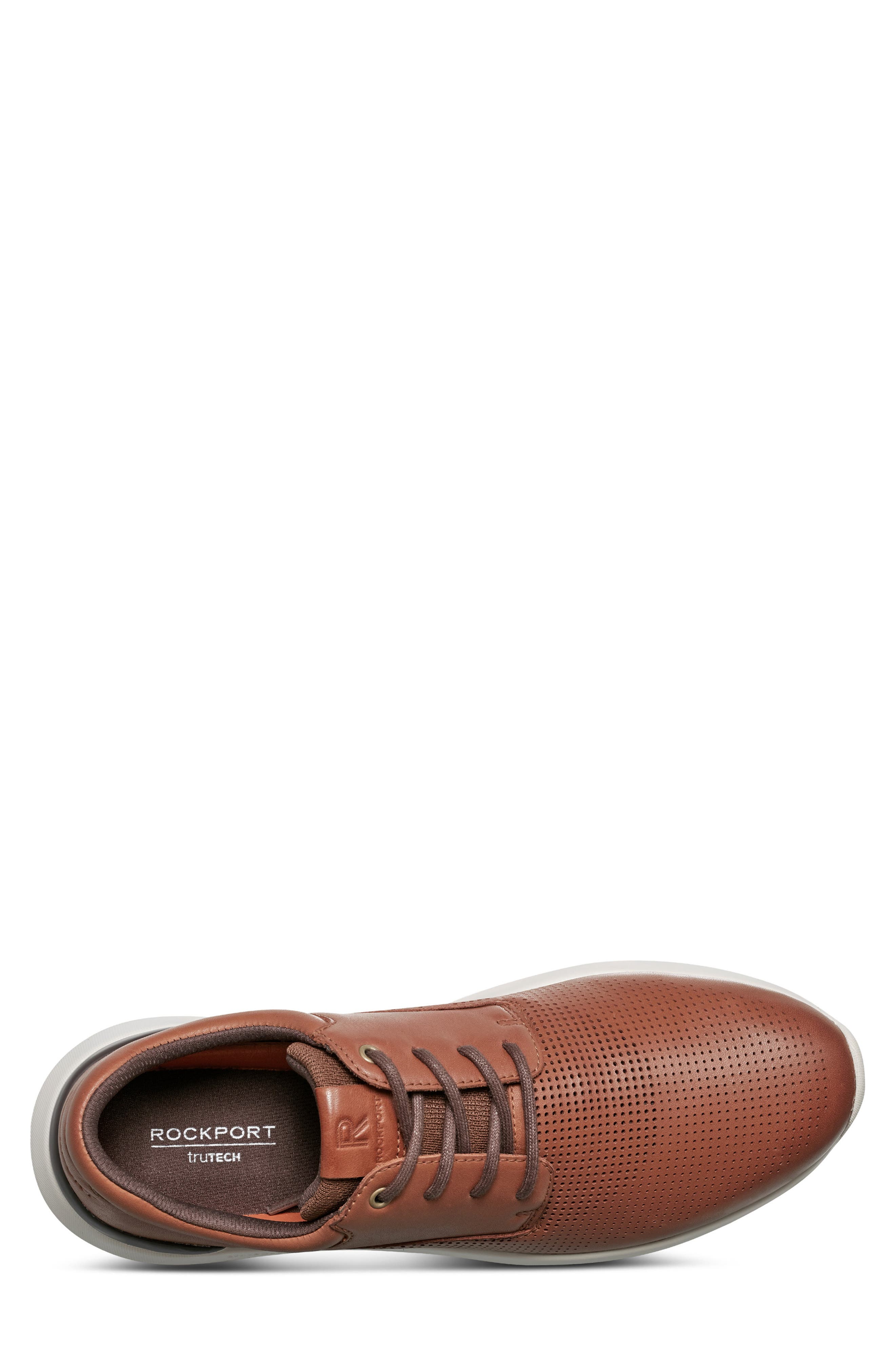 Rockport Jaimie Derby Sneaker, Alternate, color, Dark Natural