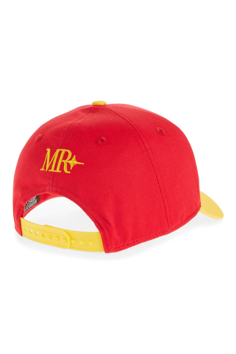 Nightlife Odyssey Trucker Hat, Alternate, color, RED
