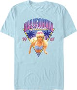 Barbie Men's California Dream Doll Badge T-Shirt