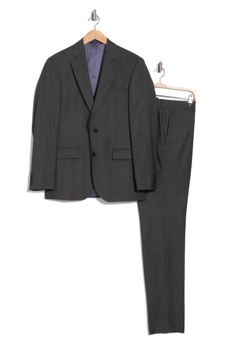 Ted Baker London Plain Jarrow Slim Fit Wool Suit, Alternate, color,
