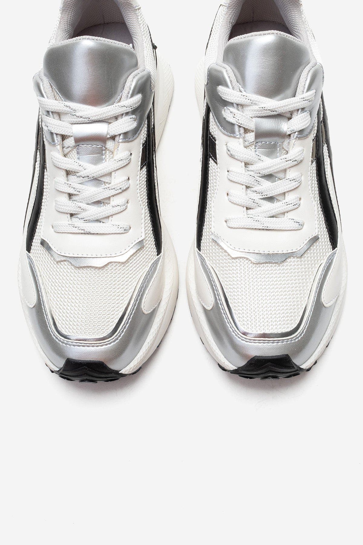 Calina Sneaker, Alternate, color, Silver