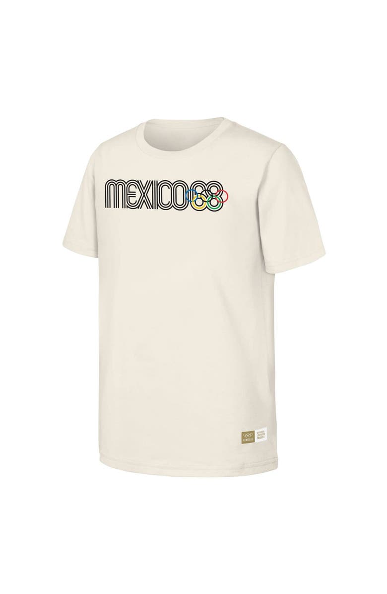 Outerstuff Men's  Natural 1968 Mexico Games Olympic Heritage T-Shirt, Alternate, color, 