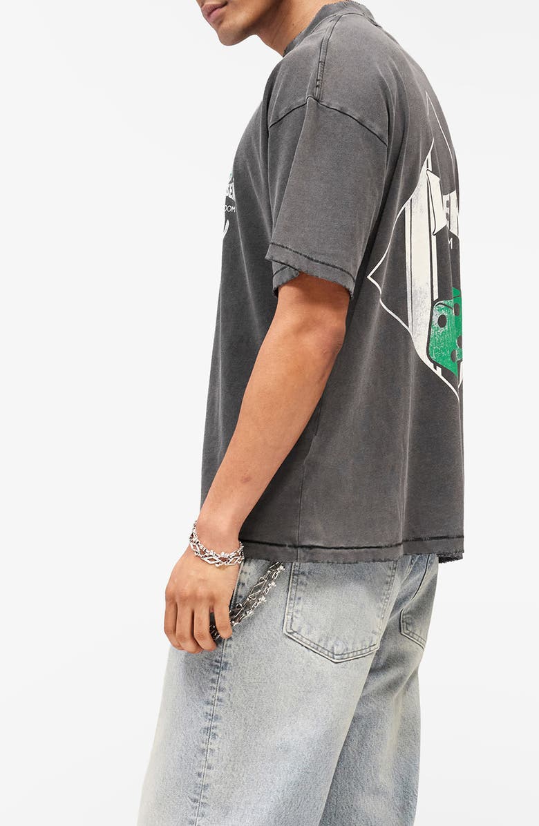 Represent The Viper Room Dice Graphic T-Shirt, Alternate, color, Vintage Grey