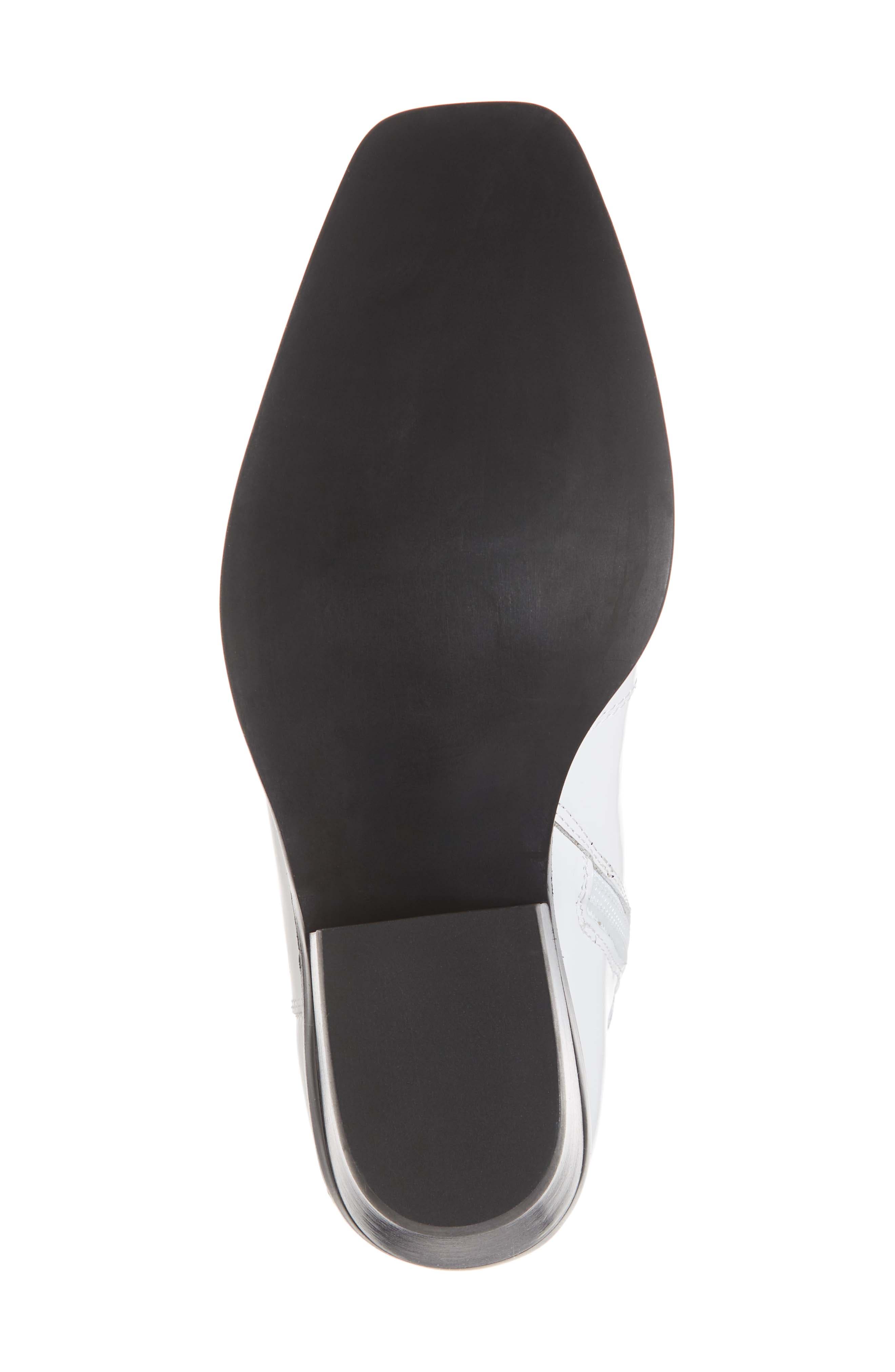 Poker Chelsea Boot, Alternate, color, WHITE BOX BLACK TIP