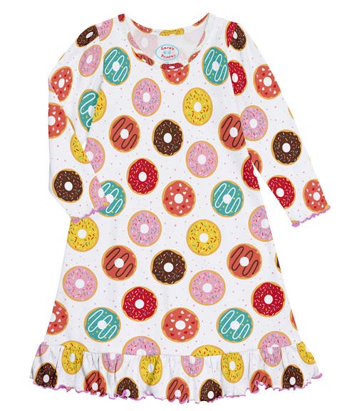 Long Sleeve Ruffle Nightgown