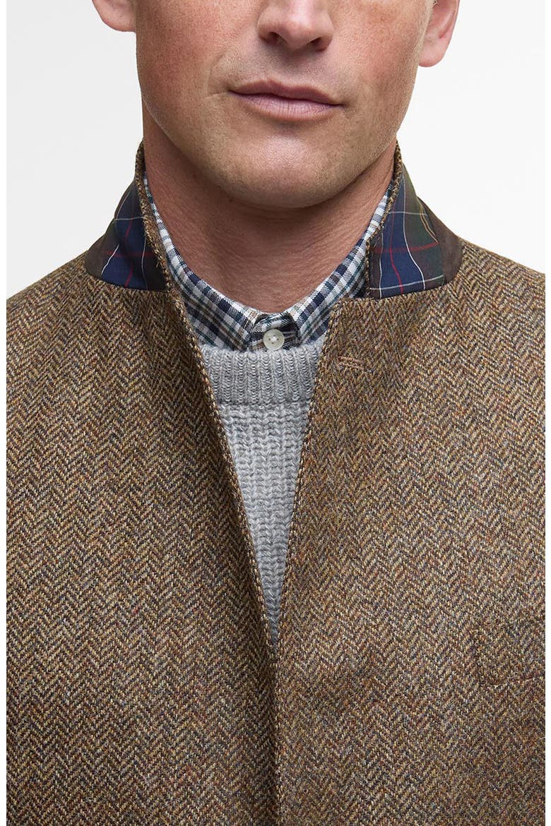 Firth Moons Wool Herringbone Sport Coat, Alternate, color, BROWN