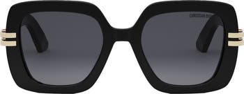 DIOR CDior S2I 52mm Gradient Square Sunglasses | Nordstrom
