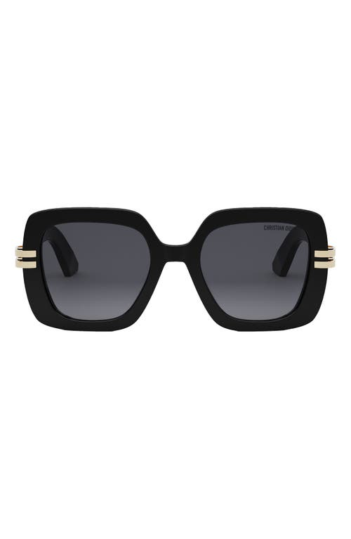 Dior Eyewear C S2i Square Frame Sunglasses In Black