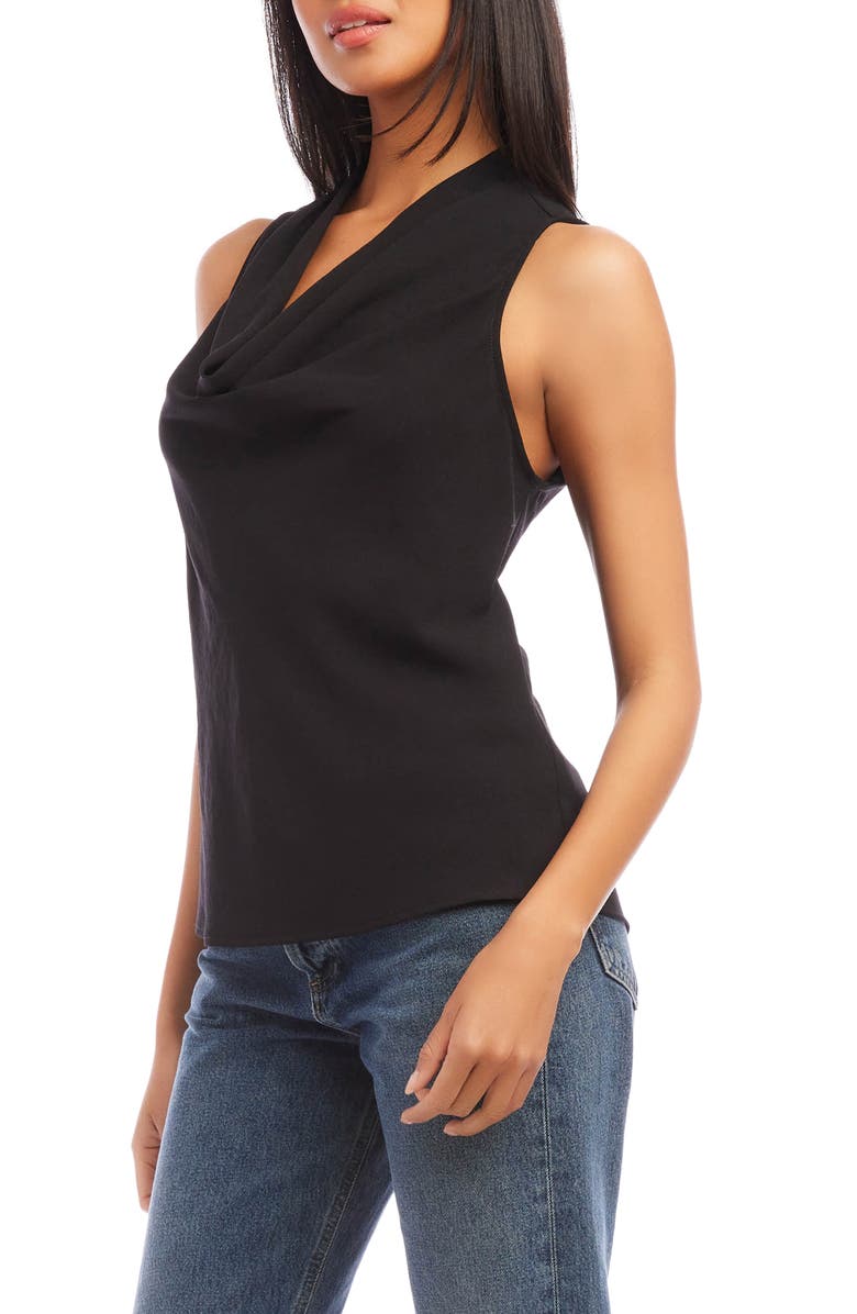 FIFTEEN TWENTY Cowl Neck Sleeveless Top, Alternate, color, 