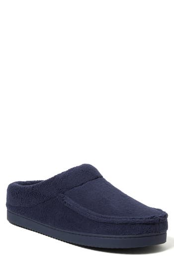 Dearfoams Corby Terry Clog Slipper In Blue