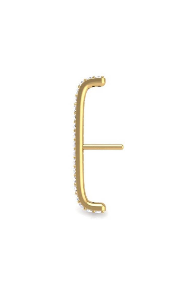 Pavé-All-Day Vertical Crawler, Alternate, color, Yellow Gold