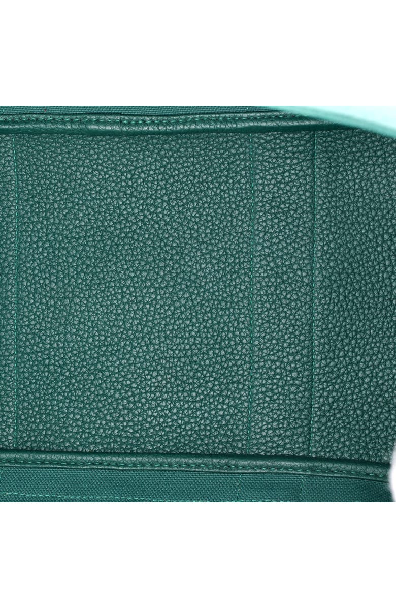 Pre-Owned Hermes Garden Party Tote Toile and Leather 36, Alternate, color, Malachite