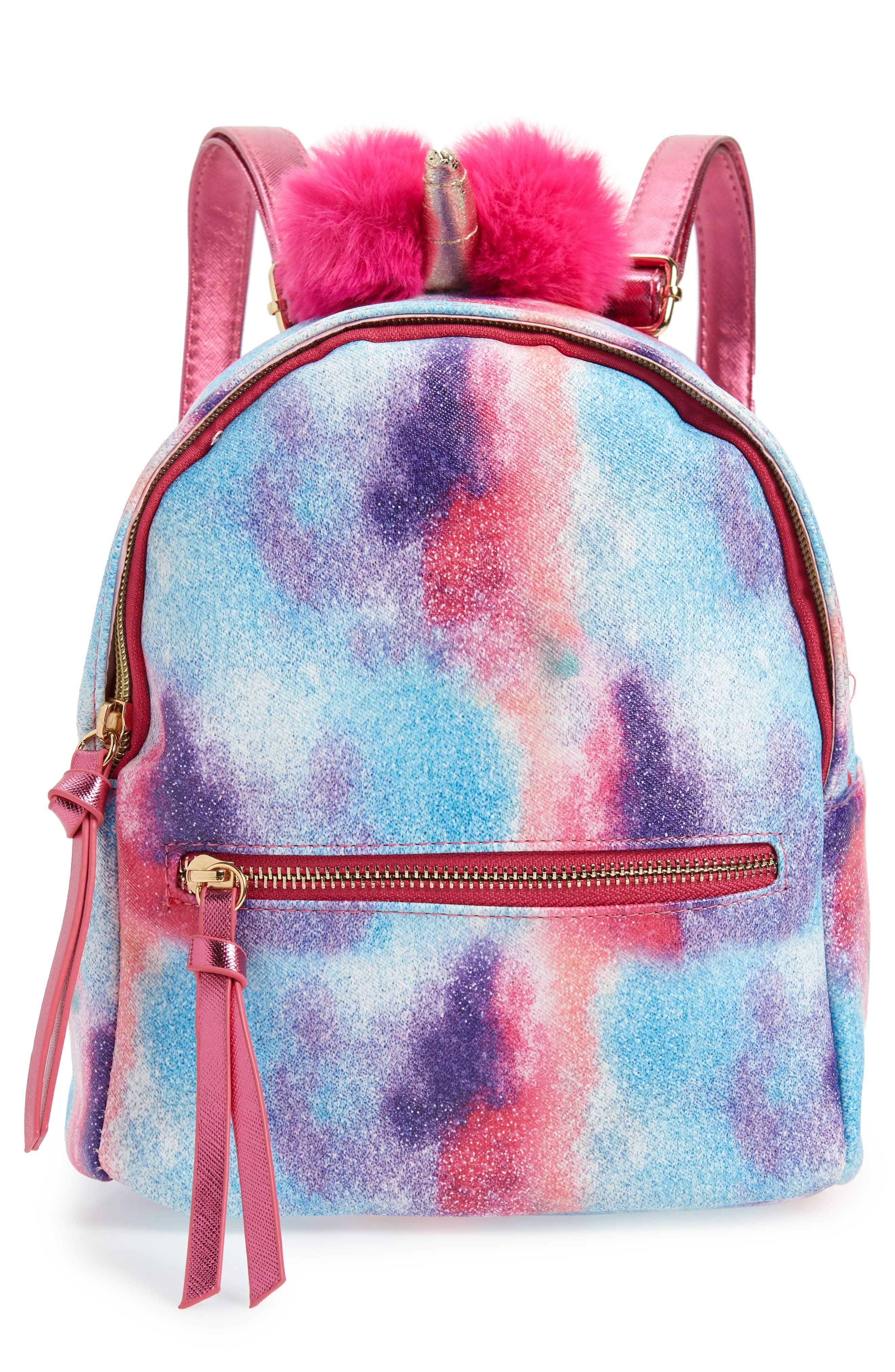 Under One Sky Mini Unicorn Backpack, Main, color, 