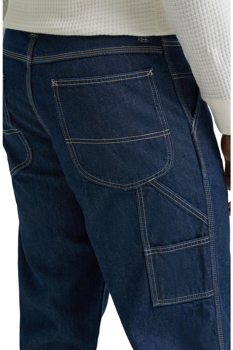 Loose Straight Carpenter Jeans, Alternate, color, RINSE