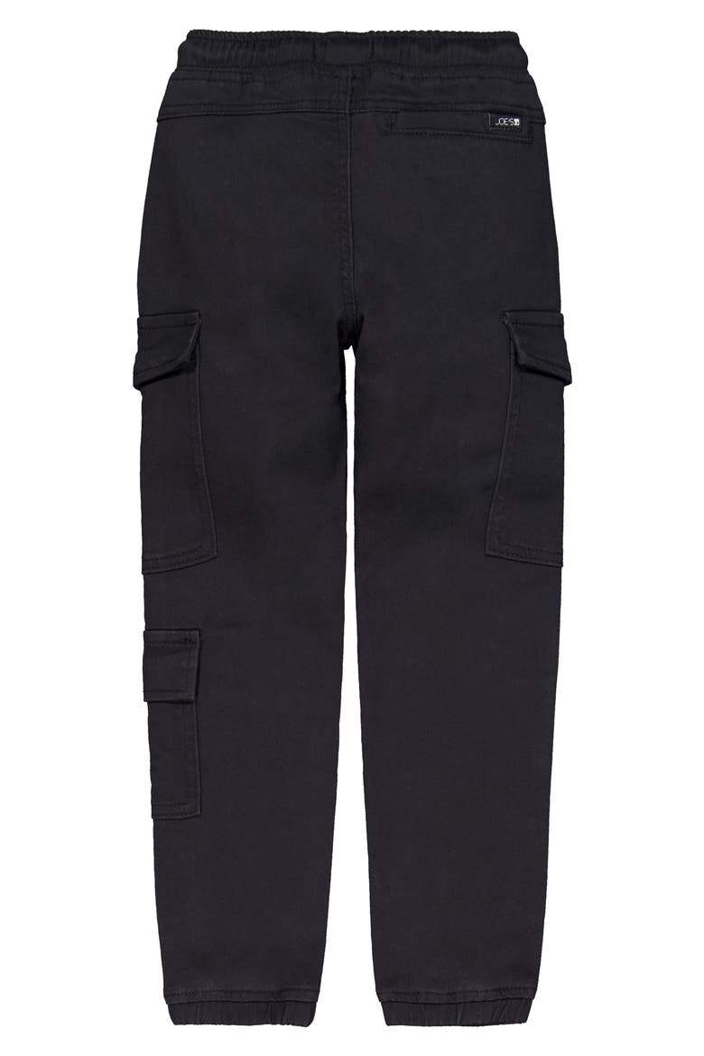 Kids' Legend Stretch Twill Cargo Jogger Pants, Alternate, color, BLACK
