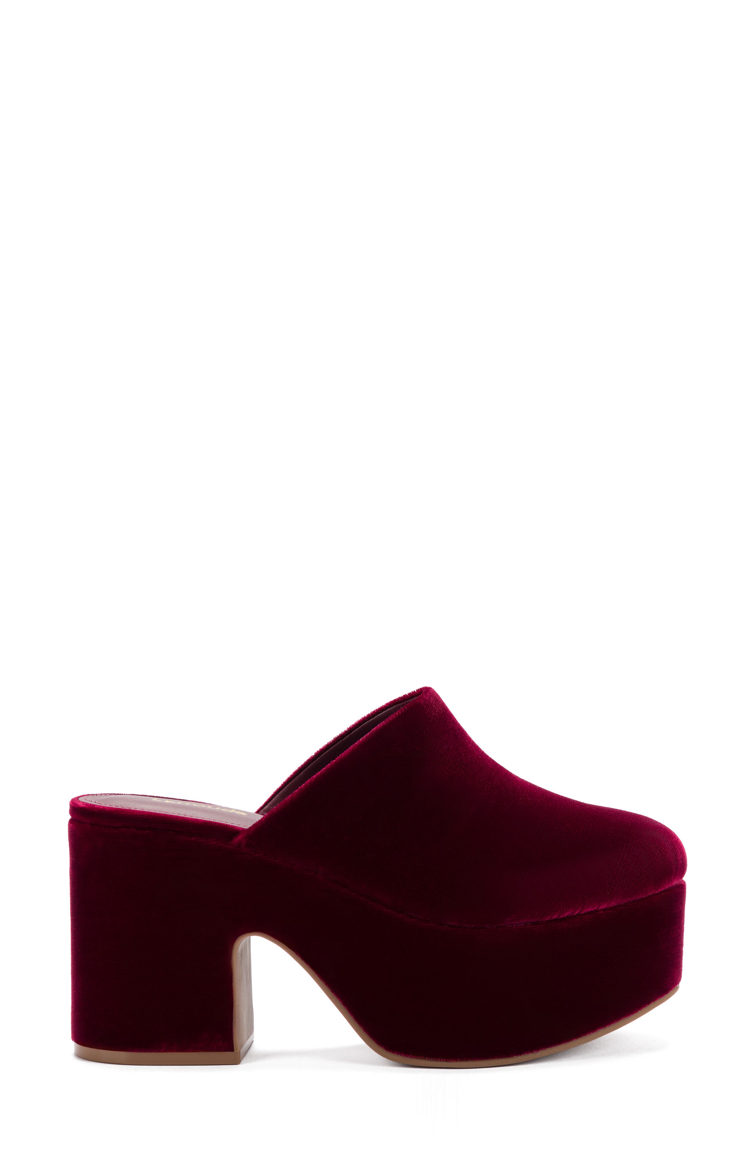 Larroudé Miso Velvet Platform Pump, Alternate, color, 