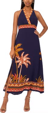MSK Sleeveless Midi Dress