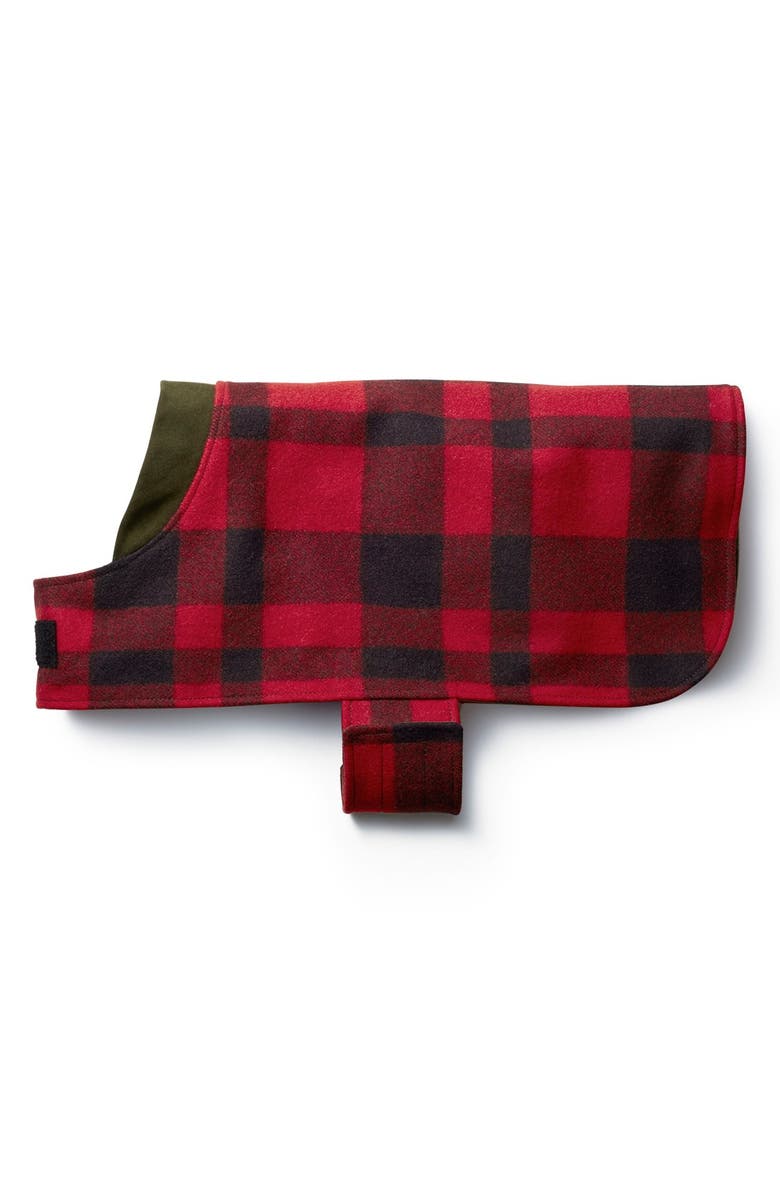 Filson 'Shelter' Water Repellent Reversible Dog Coat, Alternate, color,