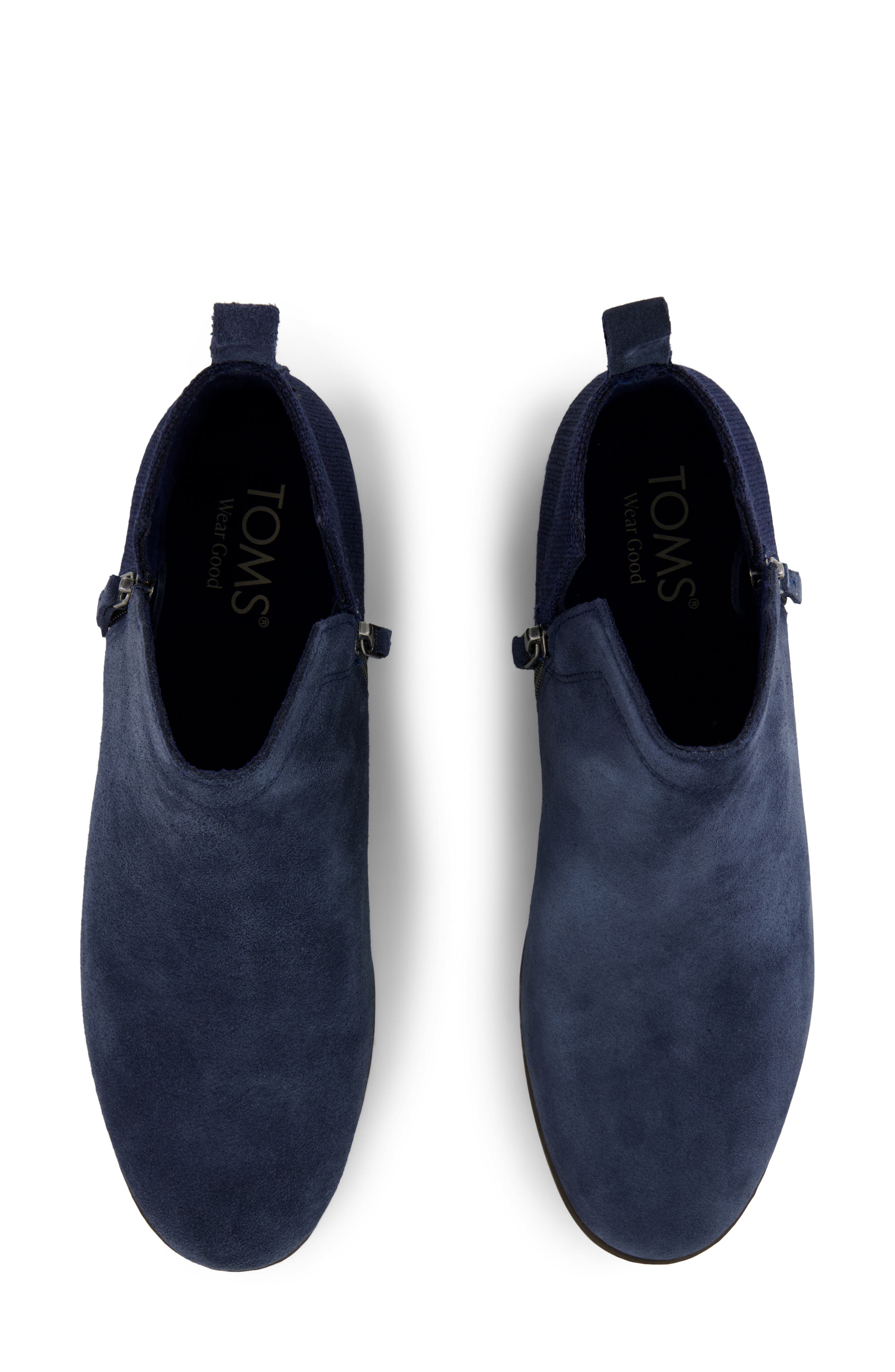 Dahlia Ankle Bootie, Alternate, color, NAVY