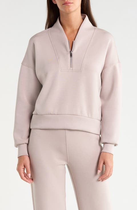 AirEssentials Shawl Collar Quarter Zip Sweatshirt