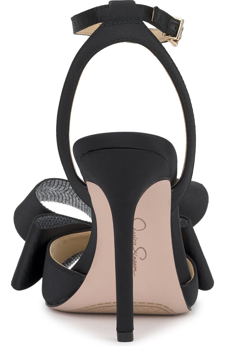 Jessica Simpson Olivine Ankle Strap Sandal, Alternate, color, Black 01