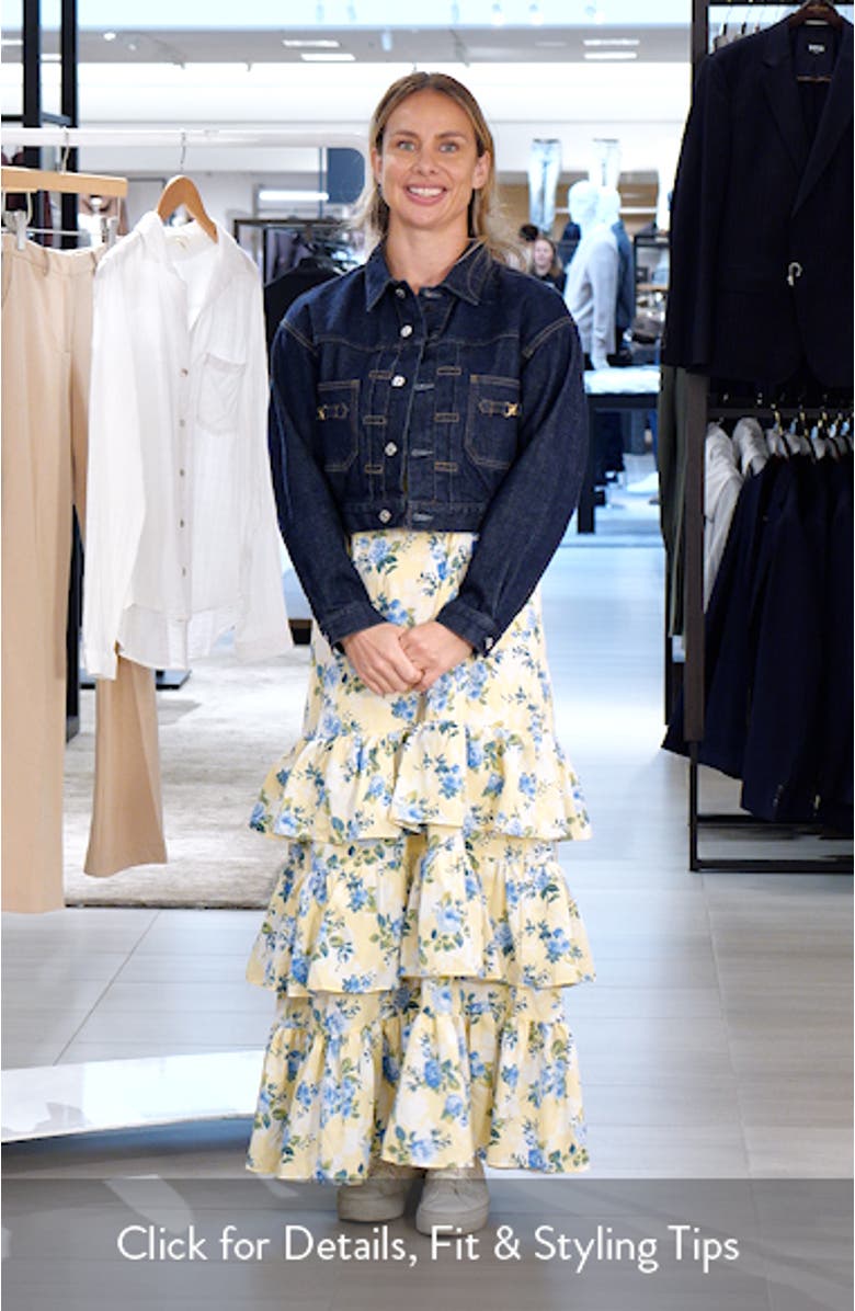 Alma Denim Trucker Jacket, sales video thumbnail