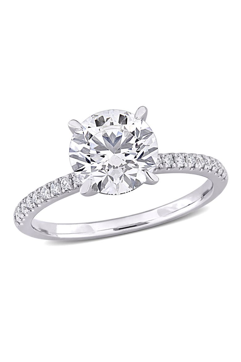 2-1/6 CTW Lab Grown Diamond Ring 14k, Main, color, White Gold