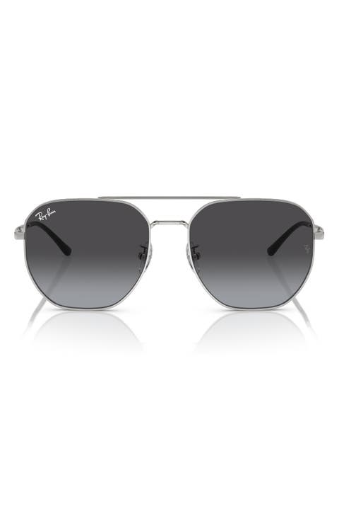 59mm Gradient Square Sunglasses