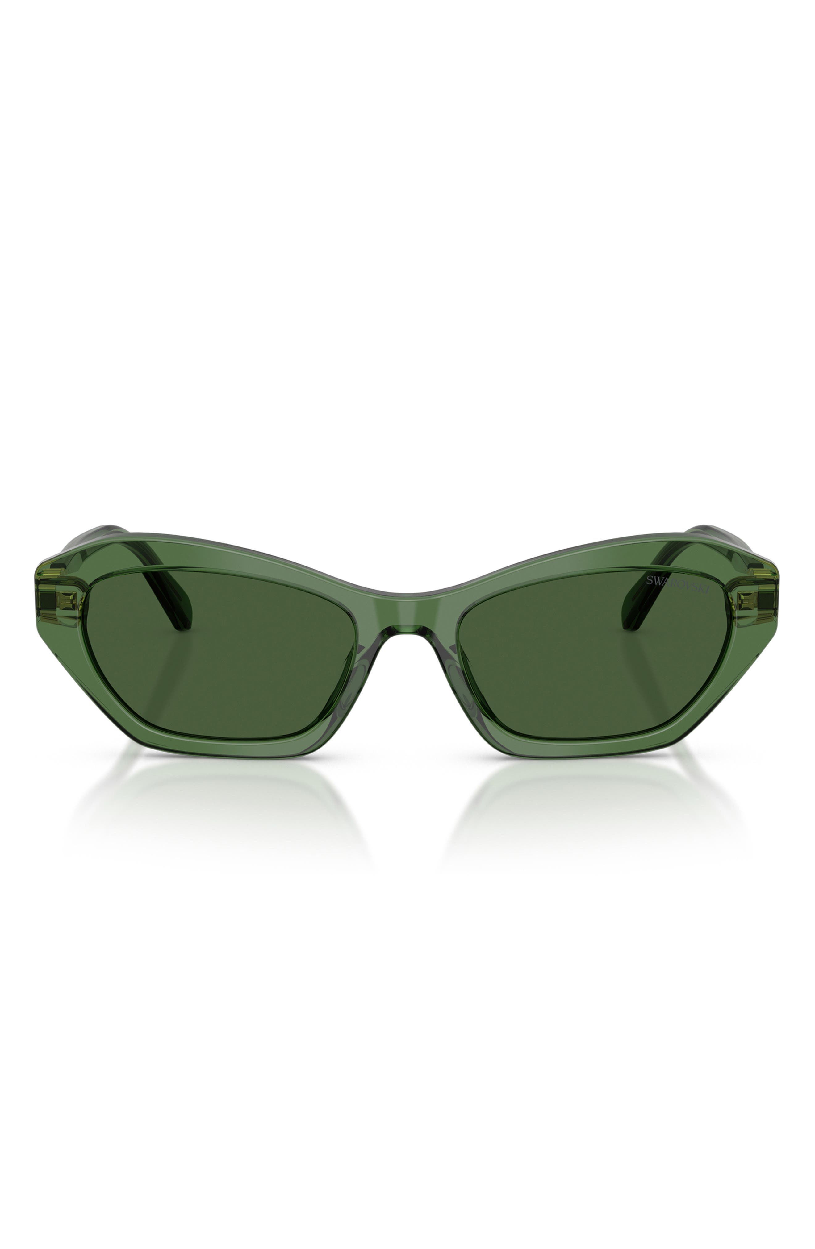 TRANSPARENT GREEN / DARK GREEN
