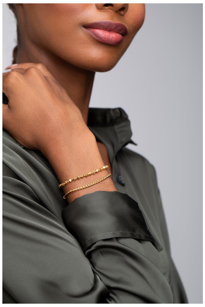 Kiera 14K Gold Twisted Chain Bracelet (Nordstrom Exclusive), Alternate, color, 14K YELLOW GOLD