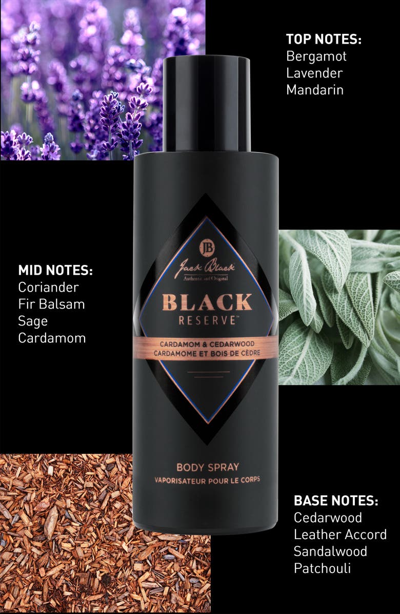 Jack Black Black Reserve Body Spray, Alternate, color, 