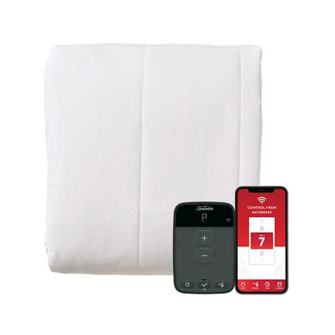 Full Size Electric Mattress Pad with Digital Controller and Wi-Fi Connection
