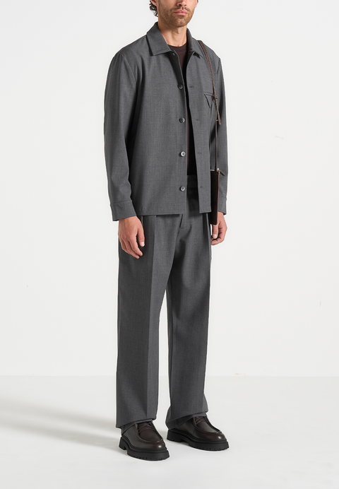 Leo Relaxed Fit Overshirt