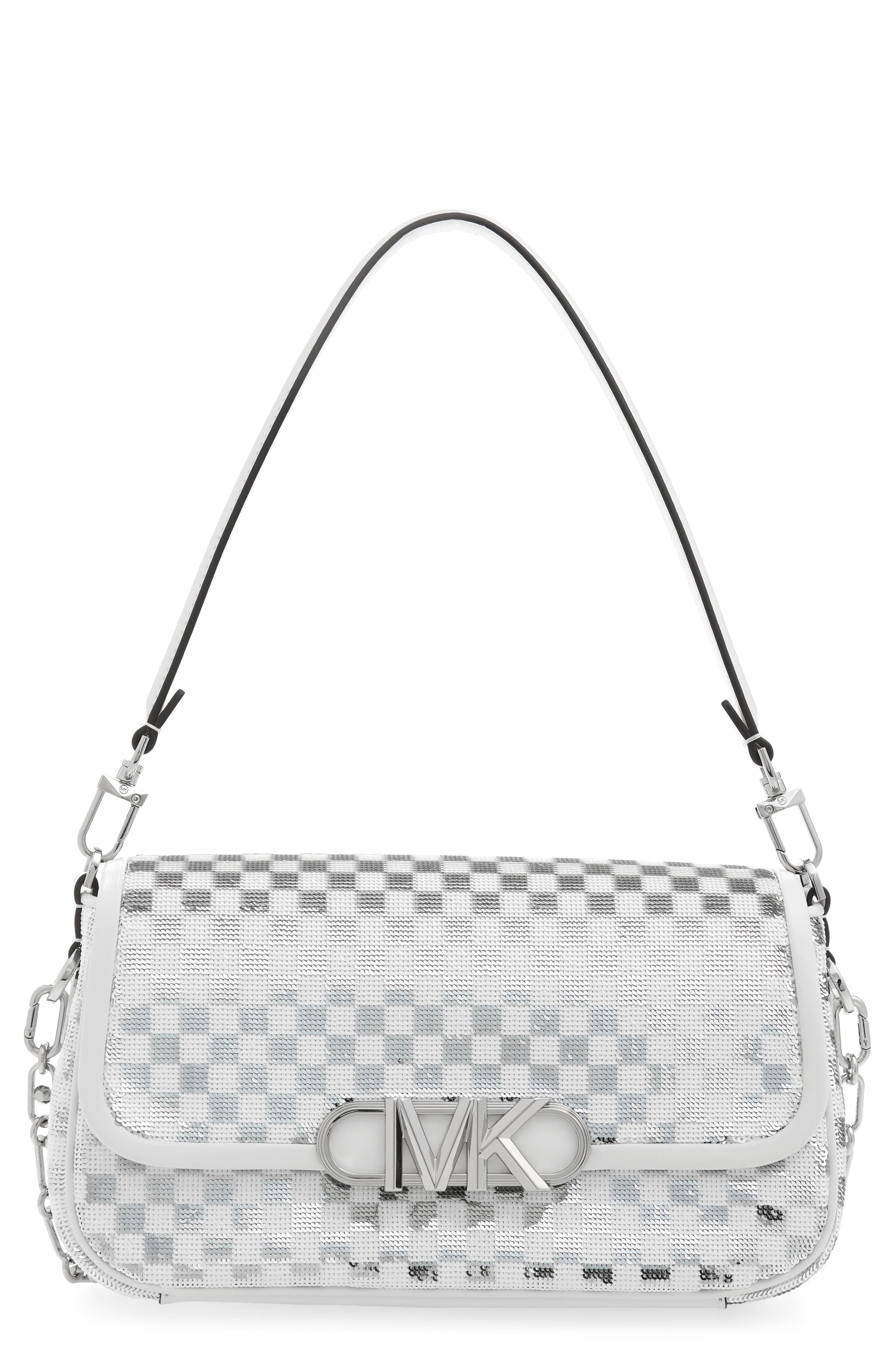 MICHAEL Michael Kors Parker Pouchette Convertible Shoulder Bag, Main, color, 