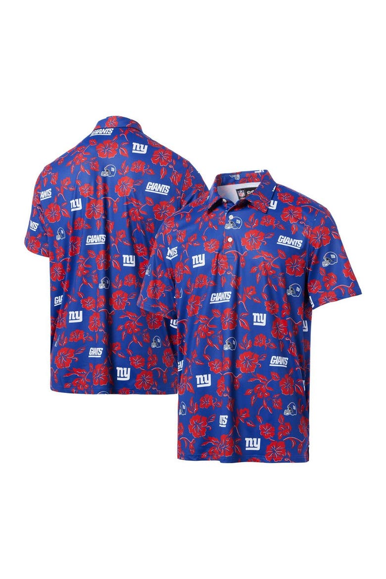Men's Reyn Spooner Royal New York Giants Pua Performance Polo, Main, color, Royal