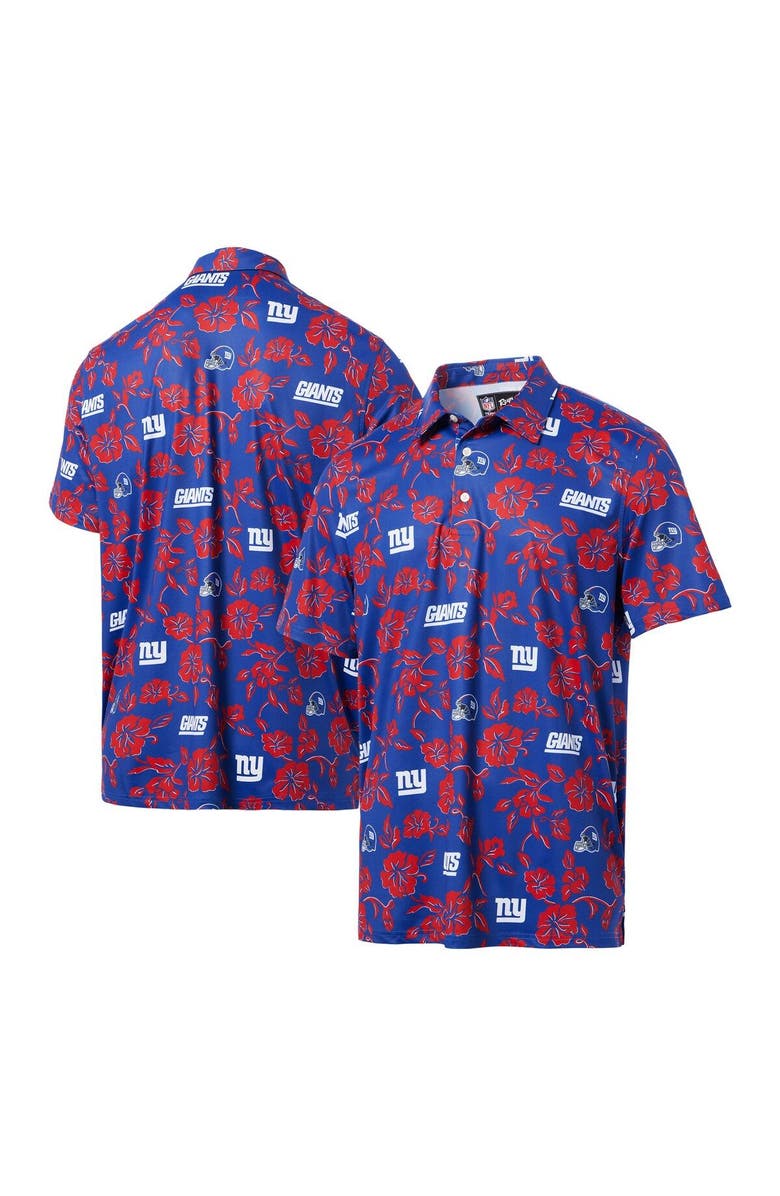 Reyn Spooner Men's Reyn Spooner Royal New York Giants Pua Performance Polo, Main, color, Royal