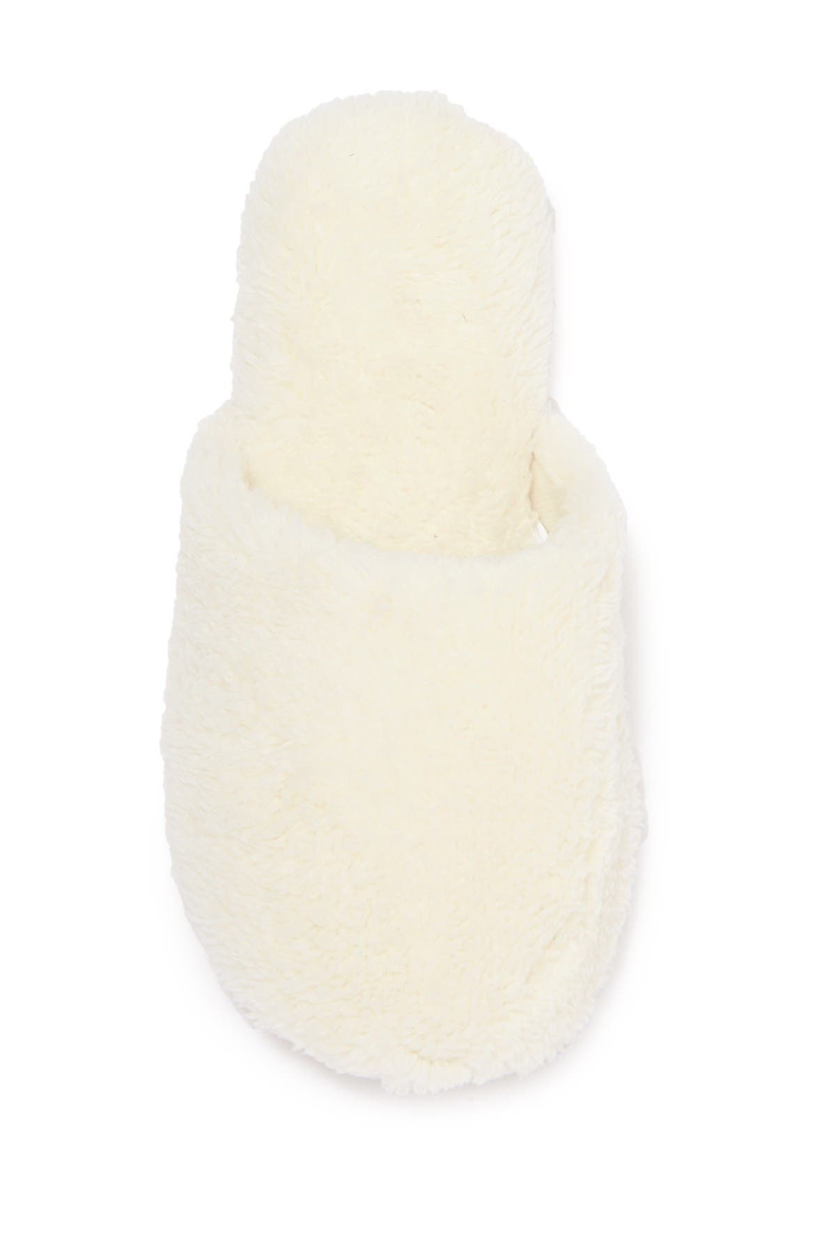 Faux Fur House Slipper, Alternate, color, IVORY